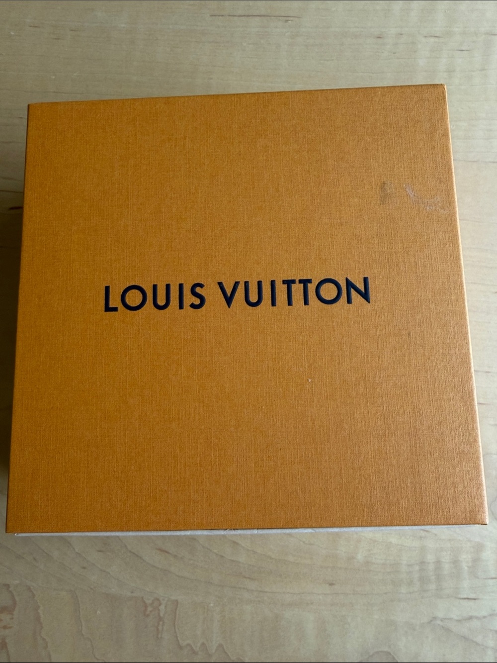LOUIS VUITTON Box Orange Slide Style - Picture 2 of 7